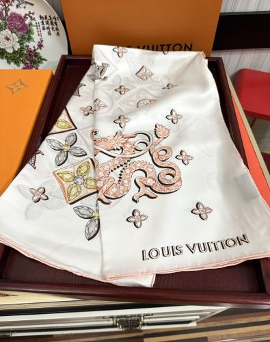Louis Vuitton Scarves Womens Fashion Scarf with Original Box   