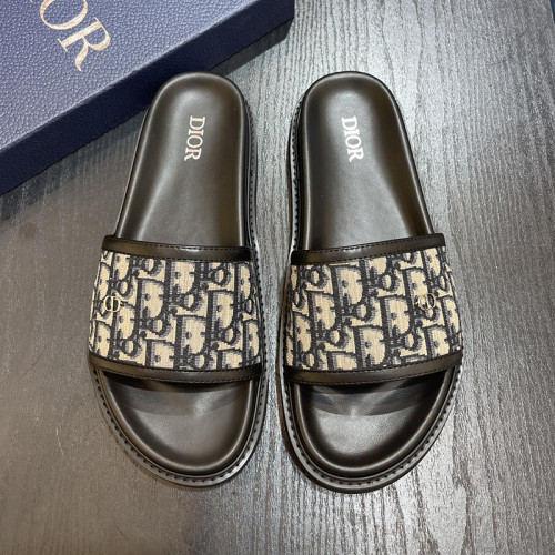 Dior Men Shoes Sandals Luxury Brand Fashion DIOR AQUA SANDAL Black Dior Oblique Jacquard with Original Box 3SA135ZSA_H969 Whatsapp 