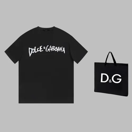 Dolce&Gabbana Luxury Brand Women Mens Short Sleeve T-Shirt   