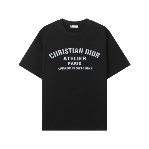 Doir Luxury Brand Women Mens Short Sleeve T-Shirt   
