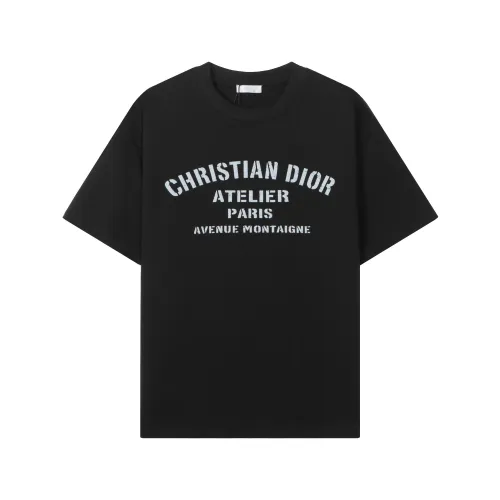 Doir Luxury Brand Women Mens Short Sleeve T-Shirt   