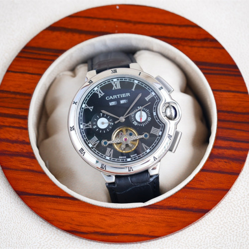 Cartier Mens Watch Luxury Brand Design Fashion Type with Original Box