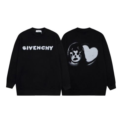 Givenchy Womens Mens Long Sleeve T Shirts Sweatshirt Hoodies Luxury Brand Mens Sweatshirt   