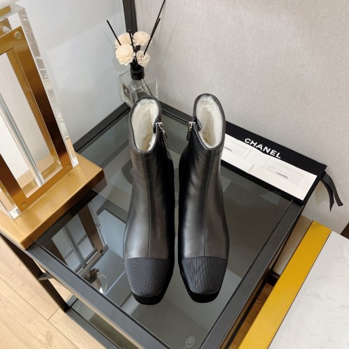 Chanel Womens Shoes Boots Luxury Brand Design with Original Box Women Fashion Ankle Boots 5cm Heel