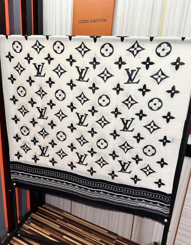Louis Vuitton Scarves Womens Fashion Scarf with Original Box   