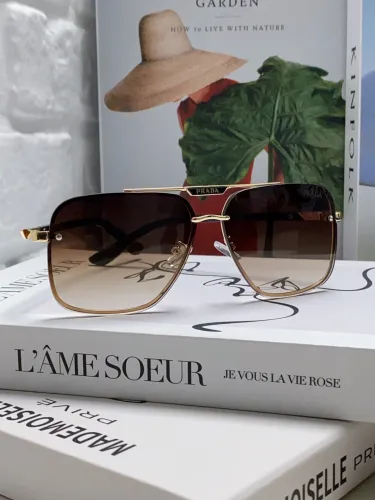 Prada Sunglasses Luxury Brand Men Womens Sunglasses with Original Box  