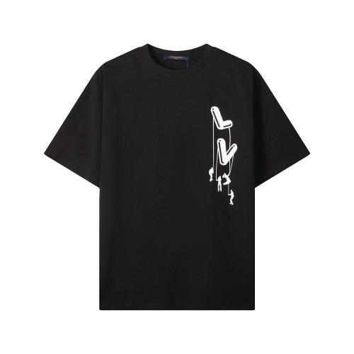 Louis Vuitton Luxury Brand Men Womens Short Sleeve T-Shirt   