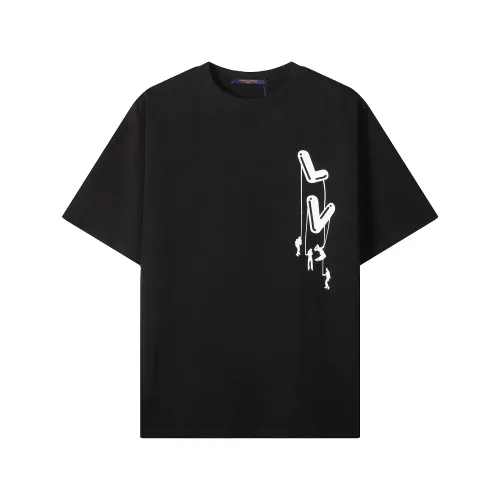 Louis Vuitton Luxury Brand Men Womens Short Sleeve T-Shirt   