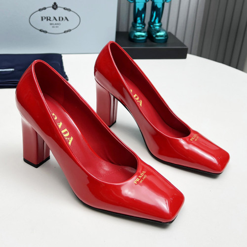 Prada Womens Shoes Sandals Casual Luxury Brand Pumps 8cm Heel with Original Box Whatsapp 