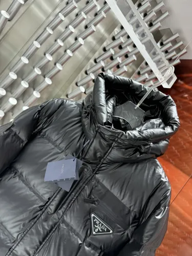 Prada Men Womens Coat Down Jacket Luxury Brand Mens Jacket Top Quality   