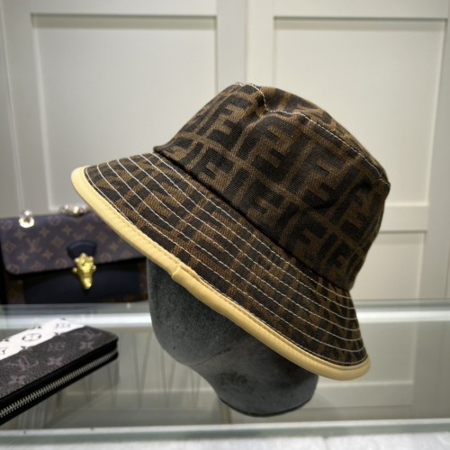 Fendi Men Womens Bucket Hat Luxury Brand Design Fendi Cap with Original Box  
