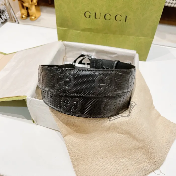 Gucci Mens Belt Luxury Brand Design Fashion Type with Original Box