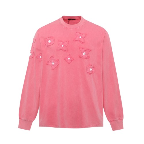 Louis Vuitton Womens Mens Long Sleeve T Shirt Sweatshirt Luxury Brand Mens Sweatshirts   