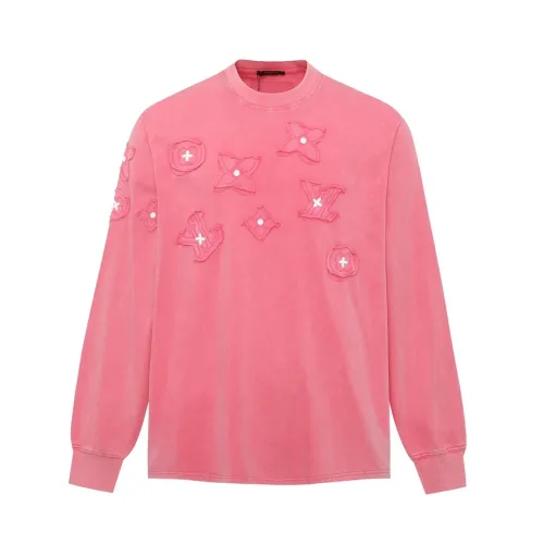 Louis Vuitton Womens Mens Long Sleeve T Shirt Sweatshirt Luxury Brand Mens Sweatshirts   