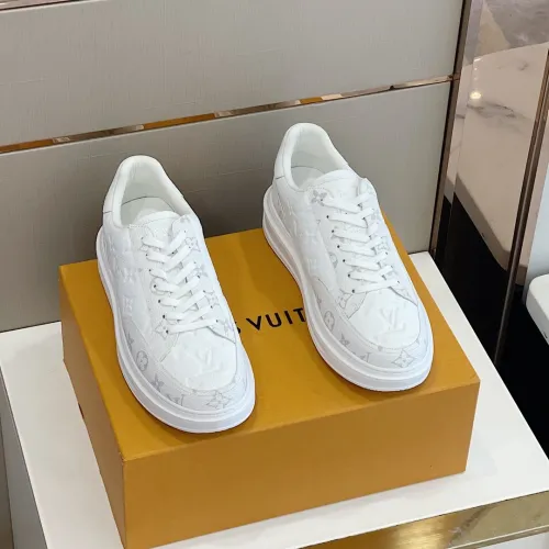 Louis Vuitton Men Shoes Fashion Sneakers RIVOLI Beverly Hills SNEAKER Luxury Brand Casual Shoes with Original Box