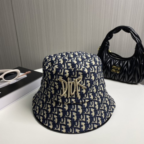 Dior Men Womens Bucket Hat Luxury Brand Design Dior Cap with Original Box  