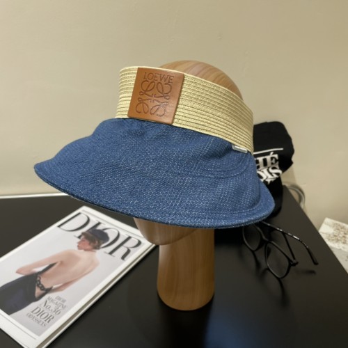 Loewe Womens Visor Hat Luxury Brand Design Loewe Hats with Original Box  