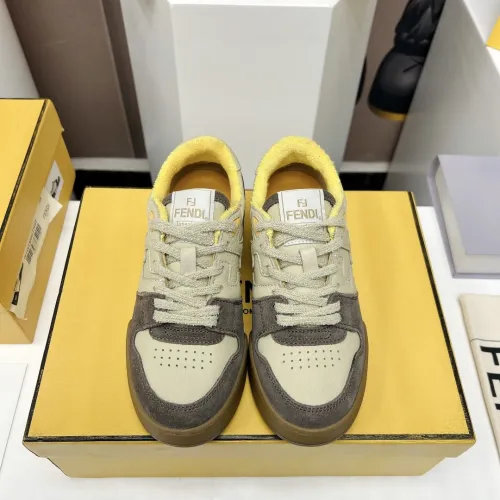 Fendi Mens Shoes Fashion Sneakers Luxury Brand Casual Fendi Trainer Sneakers Match Basse Shoes for Men with Original Box