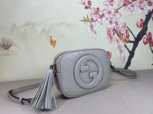 Gucci Womens Bags Shoulder Bags Luxury Brand Gucci Blondie small shoulder bag in leather  