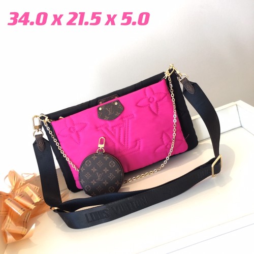 Louis Vuitton Womens Bags Clutch Wallets Luxury Brand Fashion Type Messenger Bags Multi Pochette Accessoires  
