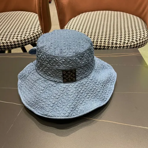 Louis Vuitton Womens Mens Cap Bucket Hat Luxury Brand with Original Box  