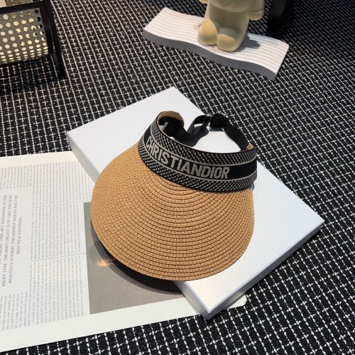 Dior Womens Visor Hat Luxury Brand Design Dior Cap with Original Box  
