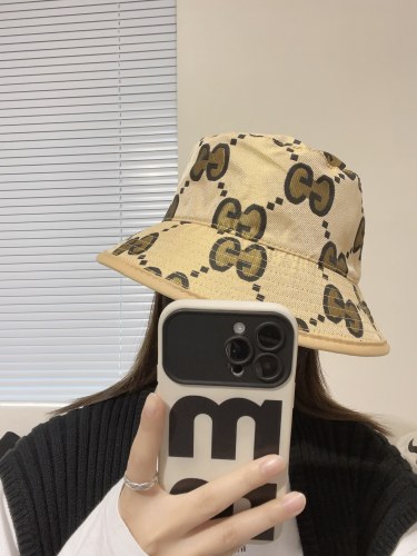 Gucci Men Womens Cap Bucket Hat Luxury Brand with Original Box  