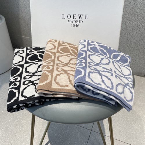 Loewe Scarves Men Womens Fashion Scarf 195