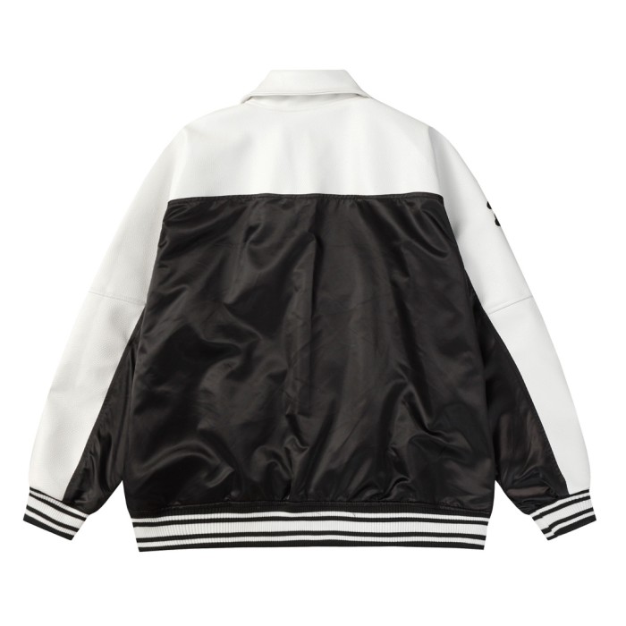 Louis Vuitton Men Womens Coat Jacket Luxury Brand Mens Jackets Leather And Nylon Blouson Top Quality   698