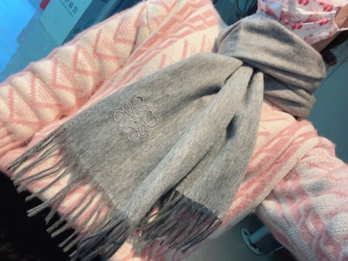 	 Loewe Scarves Men Womens Fashion Scarf 013