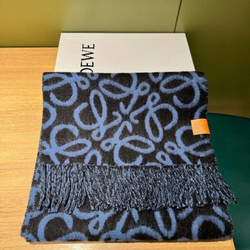 	 Loewe Scarves Men Womens Fashion Scarf 001