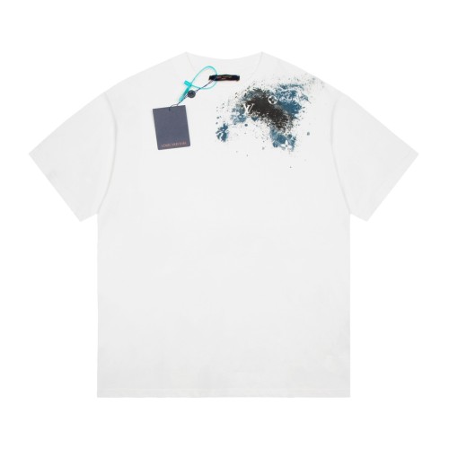 Louis Vuitton Luxury Brand Men Womens Short Sleeve T-Shirt   