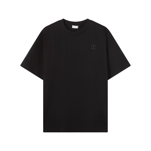 Doir Luxury Brand Women Mens Short Sleeve T-Shirt CD Icon Relaxed-Fit T-Shirt 943J605A0554_C989   
