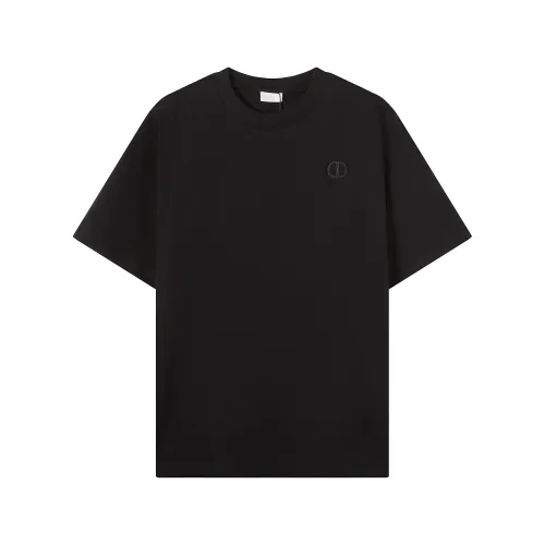 Doir Luxury Brand Women Mens Short Sleeve T-Shirt CD Icon Relaxed-Fit T-Shirt 943J605A0554_C989   
