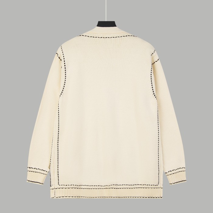 Louis Vuitton Men Womens Sweater Knitwear Luxury Brand Mens Knit Cardigan Top Quality   