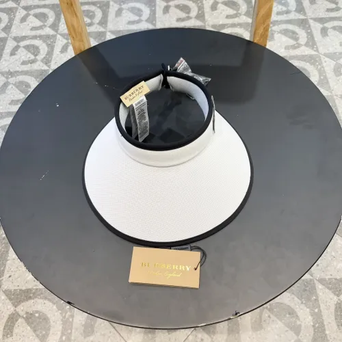 Burberry Womens Cap Visor Hat Luxury Brand with Original Box  