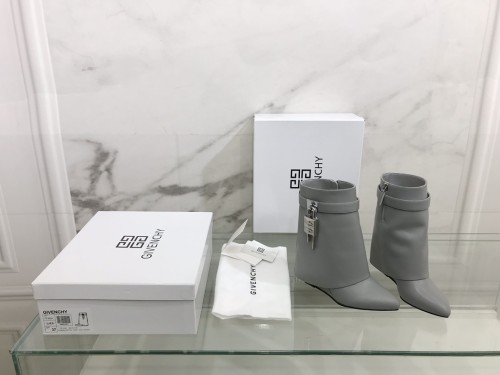Givenchy Womens Shoes Boots Fashion Type Luxury Brand GIVENCHY BOOTS IN LEATHER with Original Box