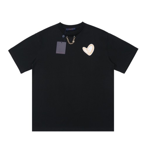 Louis Vuitton Luxury Brand Men Womens Short Sleeve T-Shirt   