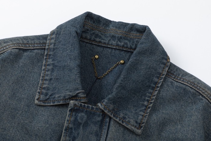 Louis Vuitton Men Womens Jackets Denim Luxury Brand Mens Jackets Top Quality   