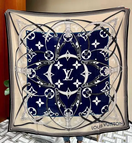 Louis Vuitton Scarves Womens Fashion Scarf with Original Box   