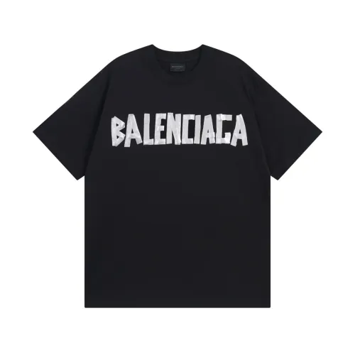 Balenciaga Luxury Brand Women Mens Short Sleeve T-Shirt   