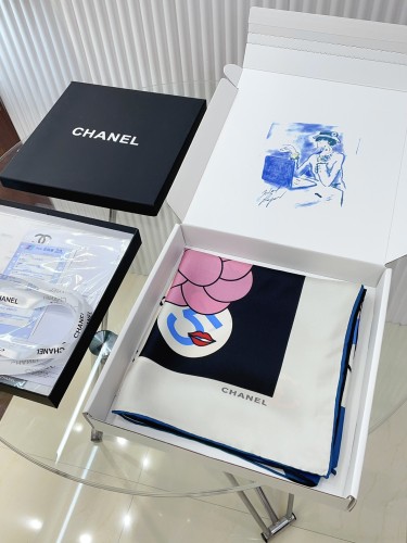 Chanel Scarves Womens Fashion Scarf 027