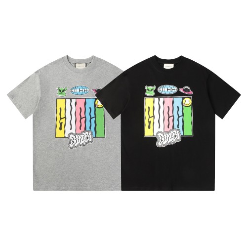 Gucci Luxury Brand Women Mens Short Sleeve T-Shirt   