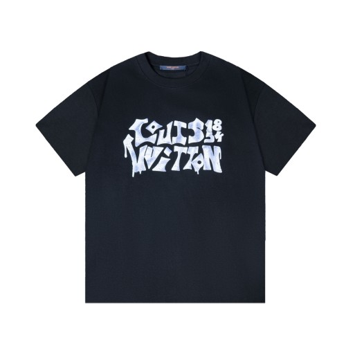 Louis Vuitton Luxury Brand Men Womens Short Sleeve T-Shirt   