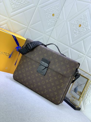 Louis Vuitton Womens Mens Shoulder Bags Handbags Luxury Brand Fashion S LOCK BRIEFCASE M20835