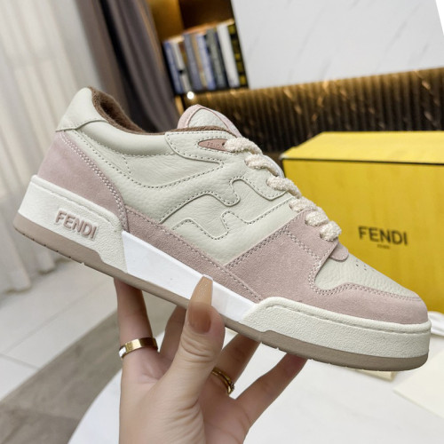 Fendi Mens Shoes Fashion Sneakers Luxury Brand Casual Fendi Trainer Sneakers Match Basse Shoes for Men with Original Box