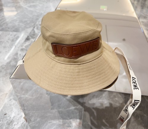 Loewe Men Womens Bucket Hat Luxury Brand Design Loewe Hats Fisherman hat in canvas with Original Box  