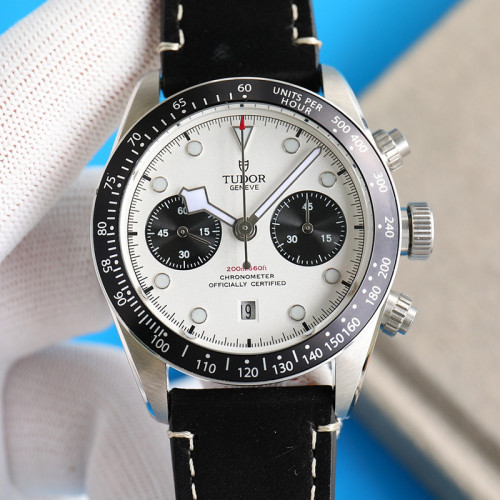 Tudor Watch Luxury Brand Design Fashion Type Black Bay Chrono with Original Box and Certificate