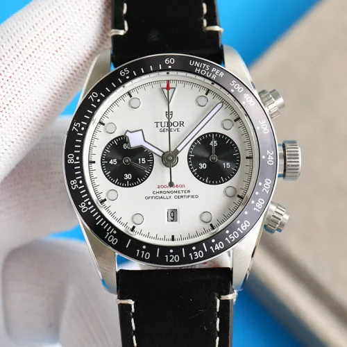 Tudor Watch Luxury Brand Design Fashion Type Black Bay Chrono with Original Box and Certificate