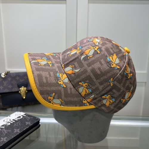 Fendi Men Womens Baseball Hat Luxury Brand Design Fendi Cap with Original Box  